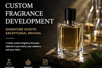 create a custom fragrance formula for your brand