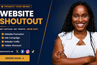 shoutout promote share website link to targeted twitter ig fb users
