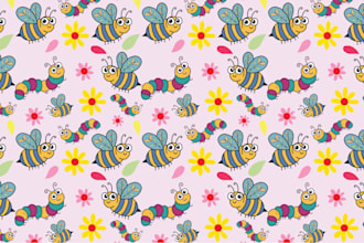 design a seamless pattern and luxury monogram for your brand