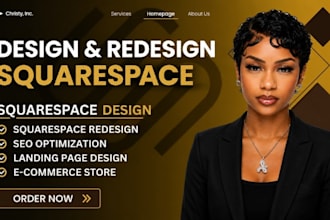 design squarespace website redesign squarespace website vonza website devlopment
