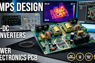 design smps, dc dc converter, power supply and power electronics pcb layout