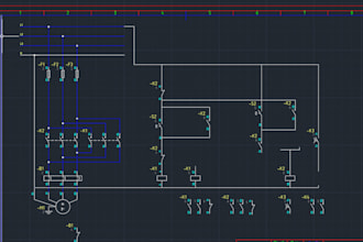 do professional autocad 2d drafting and electrical schematics