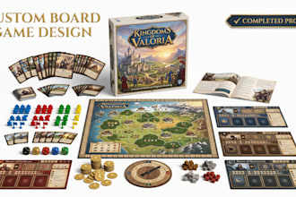 develop card game, board game design board game development