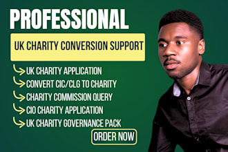 convert your cic or clg company into a registered UK charity