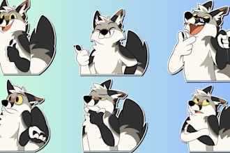 do custom furry telegram stickers discord animated emotes nsfw furry stickers