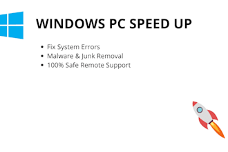 do remote windows technical support and PC optimization