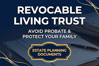 create estate planning portfolio for assets protection and probate avoidance