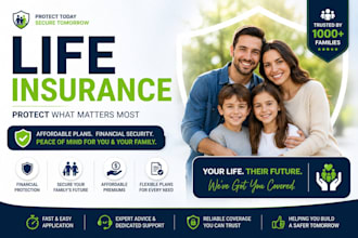 build a  professional life insurance website for lead generation