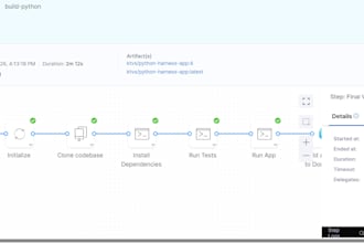 set up the harness ci cd pipeline for azure