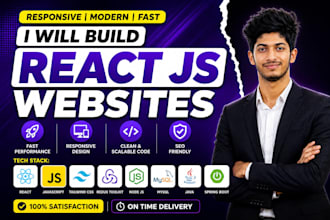 build a responsive react js website