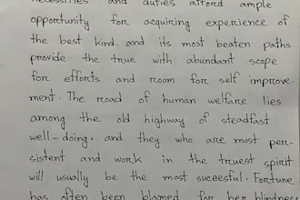 write anything with my beautiful handwriting