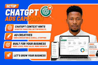 setup chatgpt ads campaign, chatgpt context hints, ad creatives for business