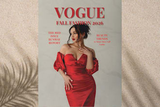 design professional product catalog and brochure