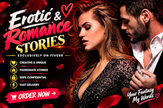 write the best erotic, romance, lgbtq kinky, nsfw, fantasy stories