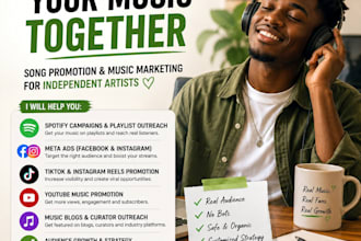 promote your song and grow your music audience as an independent artist