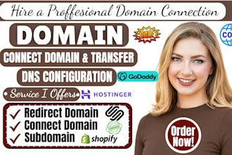 connect domain from godaddy, squarespace, hostinger, to website fix dns