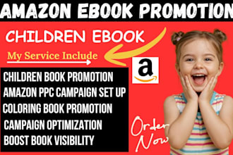 do viral amazon children book promotion, kindle coloring ebook promotion ads