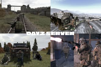 create a pve dayz server with ai, missions, and survival mechanics