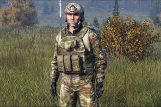 make custom clothing, weapons, gears, and skins for your dayz server