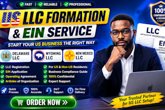 register your delaware, wyoming, or new mexico llc with ein