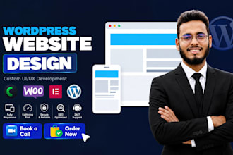 do figma to wordpress conversion or custom website ui ux development