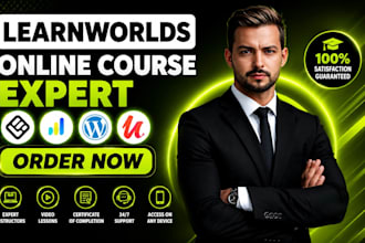 build learnworlds, kajabi, teachable, thinkific course website