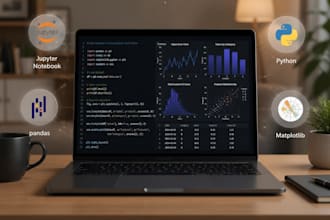 analyze data and create custom charts in python
