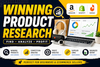 do winning product research and product hunting for amazon