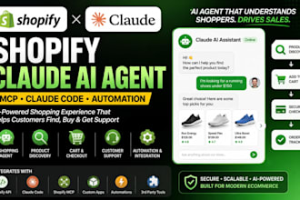 build shopify claude ai agent shopify mcp claude code shopify API and automation