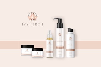 design wellness, yoga, spa, beauty logo
