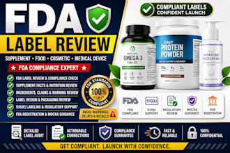 fda label review label design supplement label fda compliance