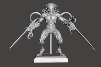 modify 3d tabletop figurine,warhammer stl,meshy al,action figures,resin printing