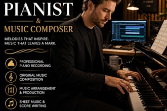 be your session pianist and keyboardist