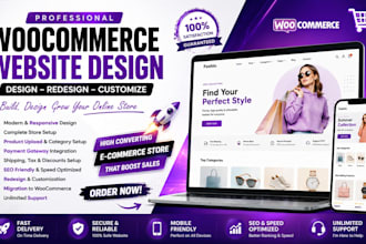 build woocommerce website design redesign woocommerce store expert online store