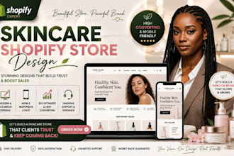 skin care website beauty cosmetics skincare website skin care shopify store