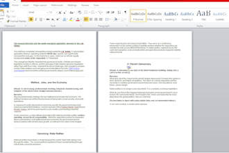 do political script writng and political journalism