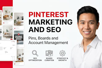 be your pinterest marketing manager for ecommerce and blogs