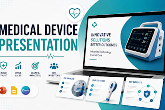 design medical device presentation for healthcare product companies