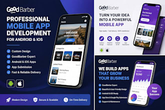 develop a goodbarber app for android and ios
