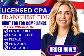 prepare your compliant franchise disclosure document fdd gaap audit