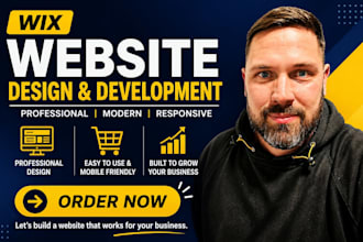 be wix website developer full stack online store ai website luxury website