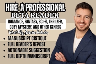 beta read romance, fantasy, romantasy cozy mystery science fiction beta reader