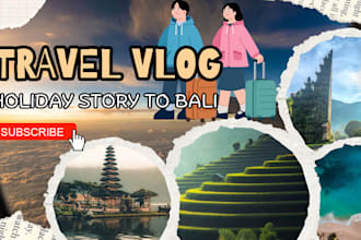 create professional daily vlog youtube thumbnail