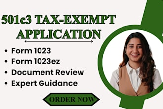 prepare irs form 1023 or 1023ez for your 501c3 nonprofit
