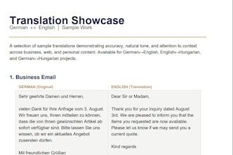 translate hungarian to english or german and vice visa