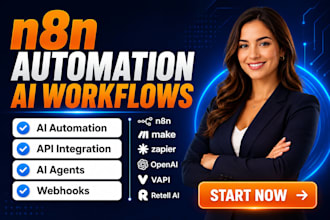 n8n automation, make com automatisation, zapier  vapi, retell and n8n ai agent