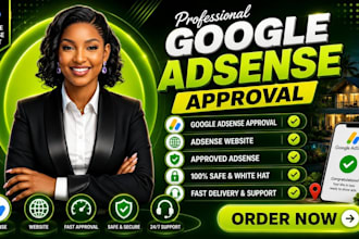 be your google adsense approval expert to get approved adsense website