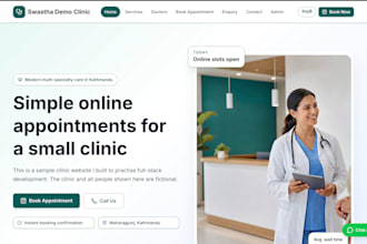 build a responsive landing page with HTML CSS or react