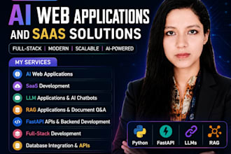 build ai web applications and saas solutions