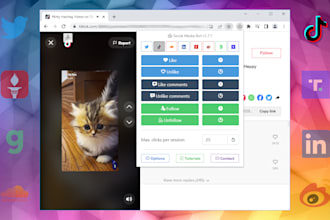 create youtube bot, social media bot, instagram bot, tiktok bot, twitter x bot